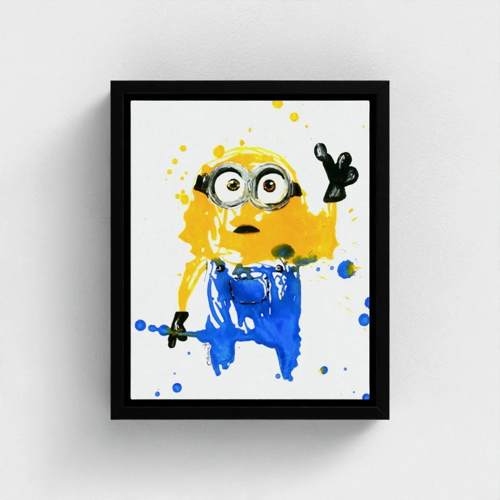 Banana! Framed Canvas Print
