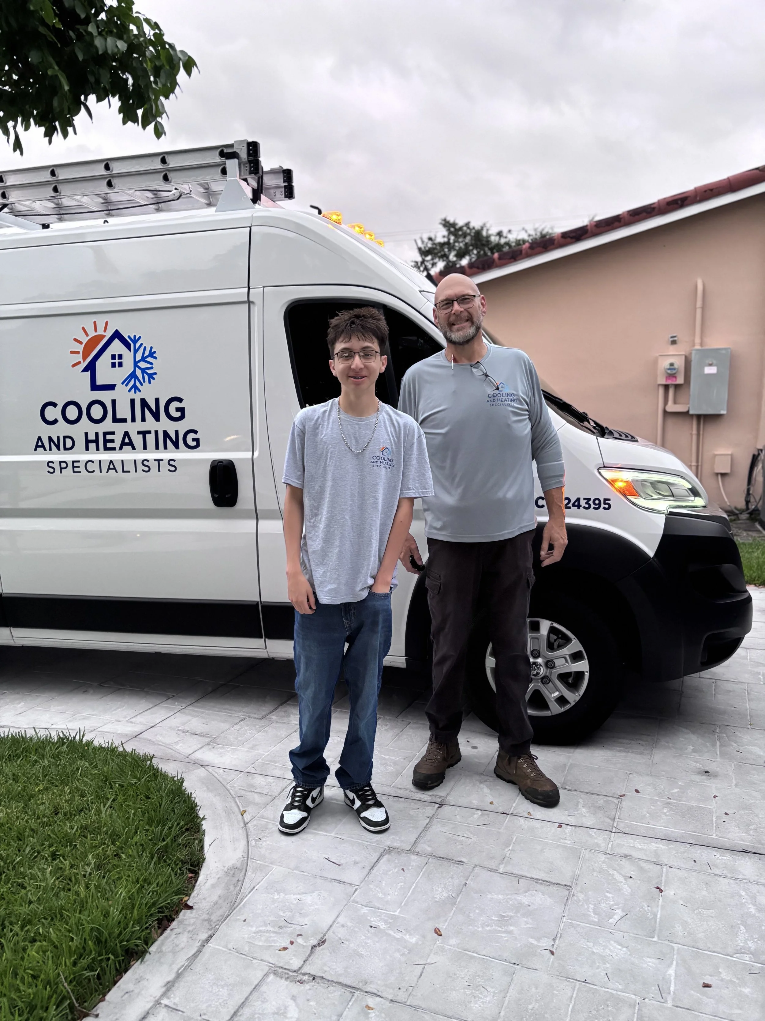 Cooling and Heating Specialists Family owned and operated AC company small business