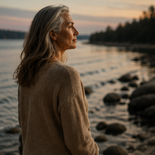 Woman finding healing and emotional resilience through hypnotherapy to process trauma, release the past, and move forward with confidence.