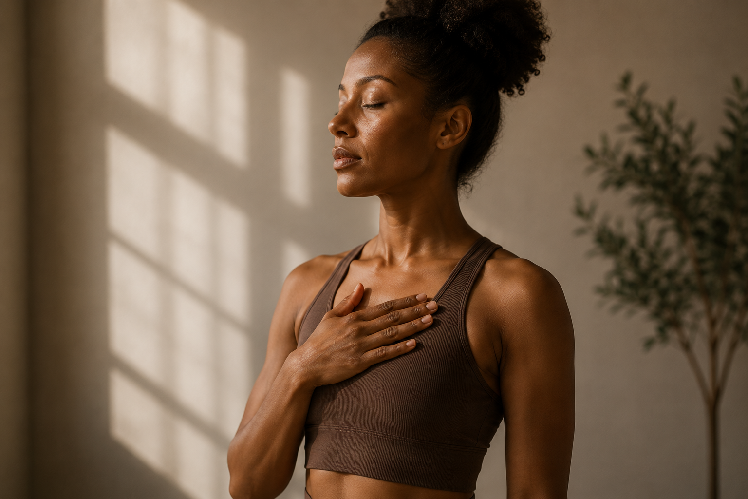 Pilates instructor exploring nervous system regulation and its influence on movement, learning, and client outcomes during continuing education.