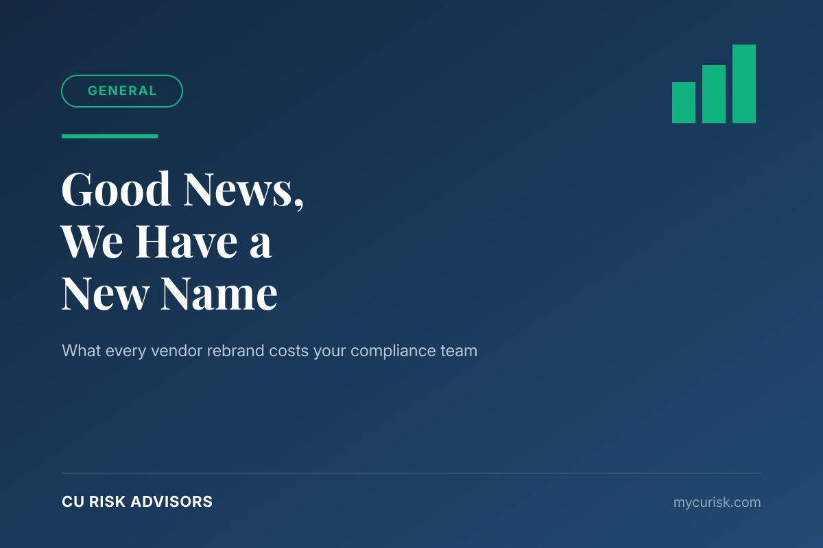 Good News, We Have a New Name