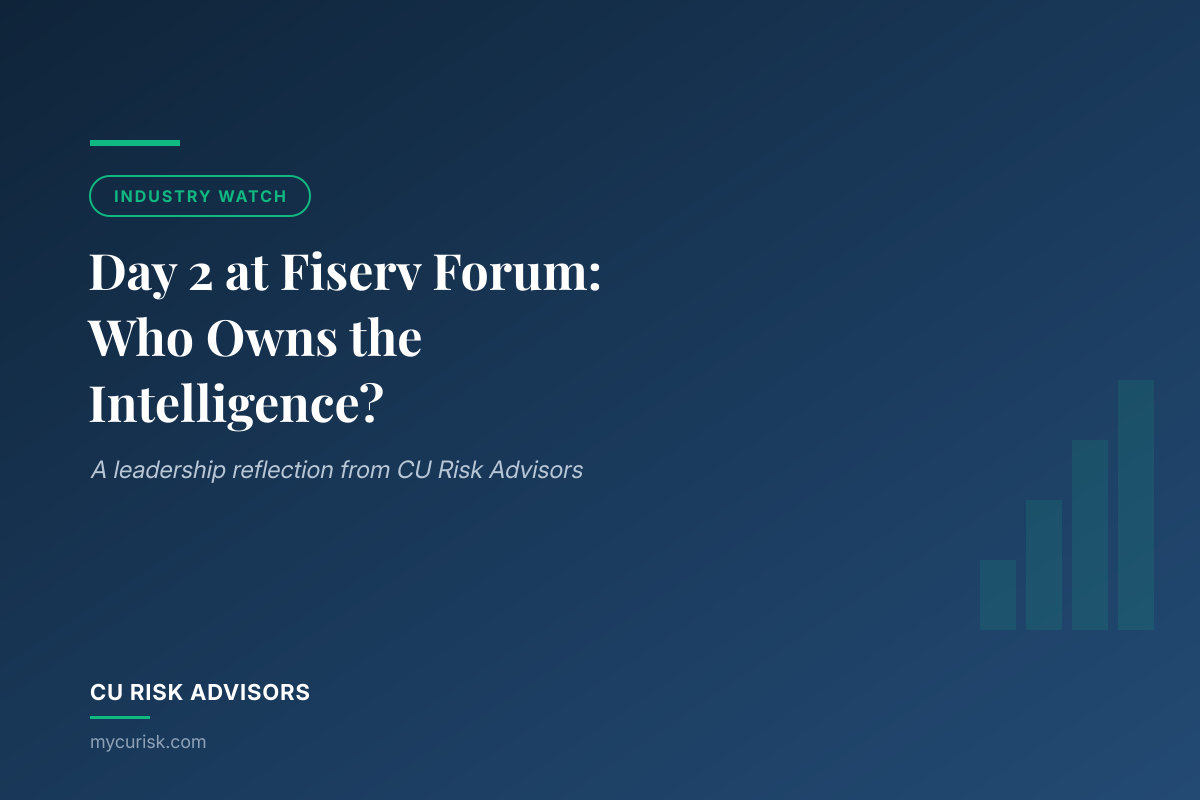 Day 2 at Fiserv Forum: Who Owns the Intelligence?