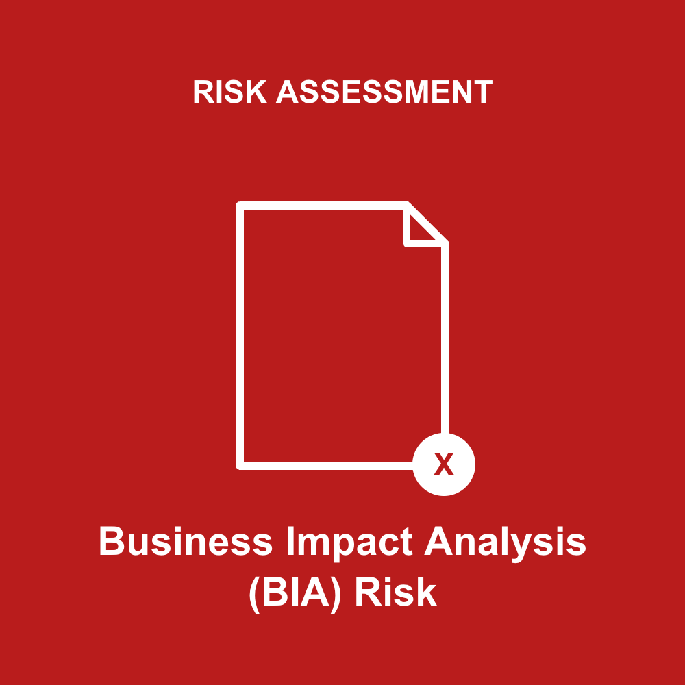 Business Impact Analysis (BIA-BCP) Risk Assessment Template