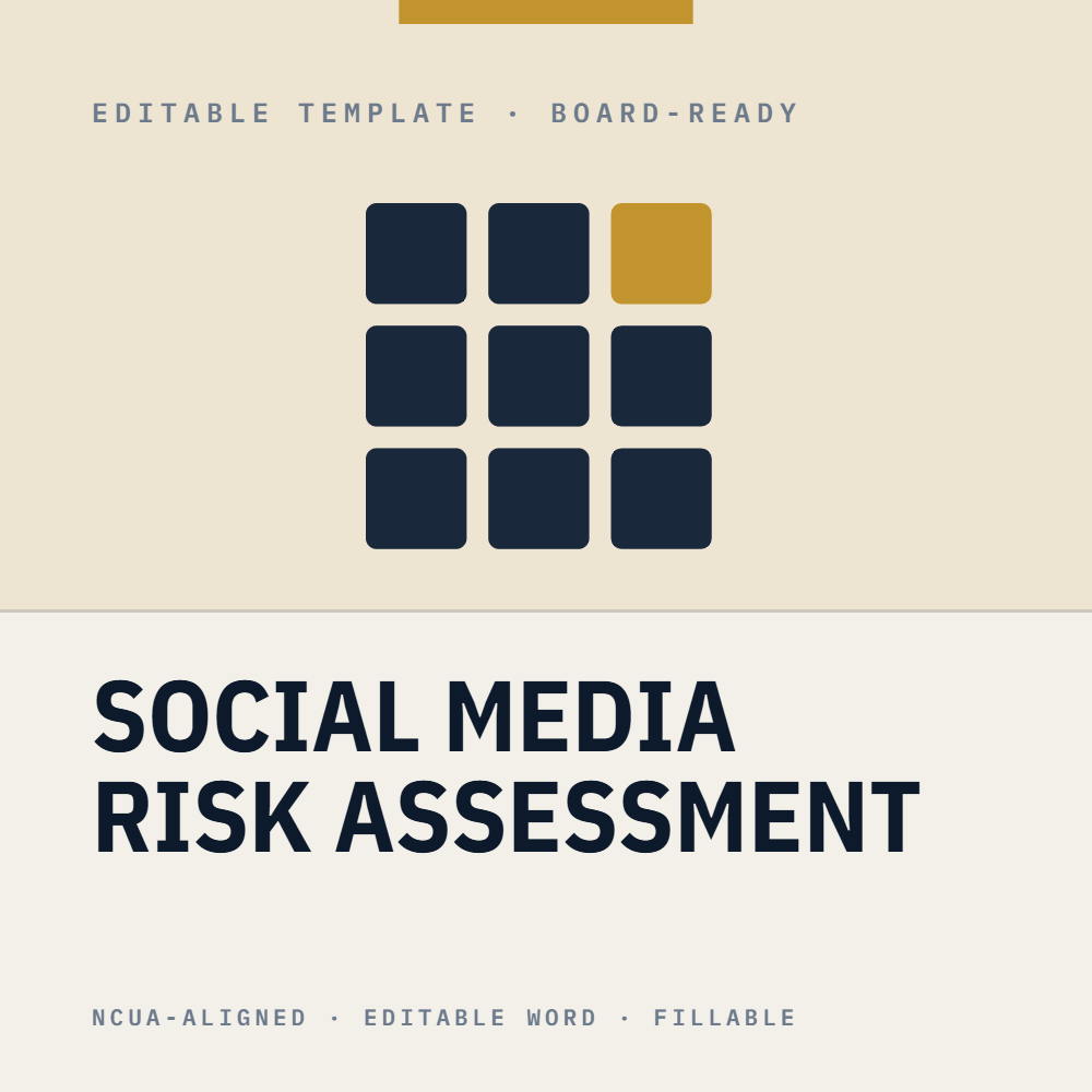Social Media Risk Assessment Template