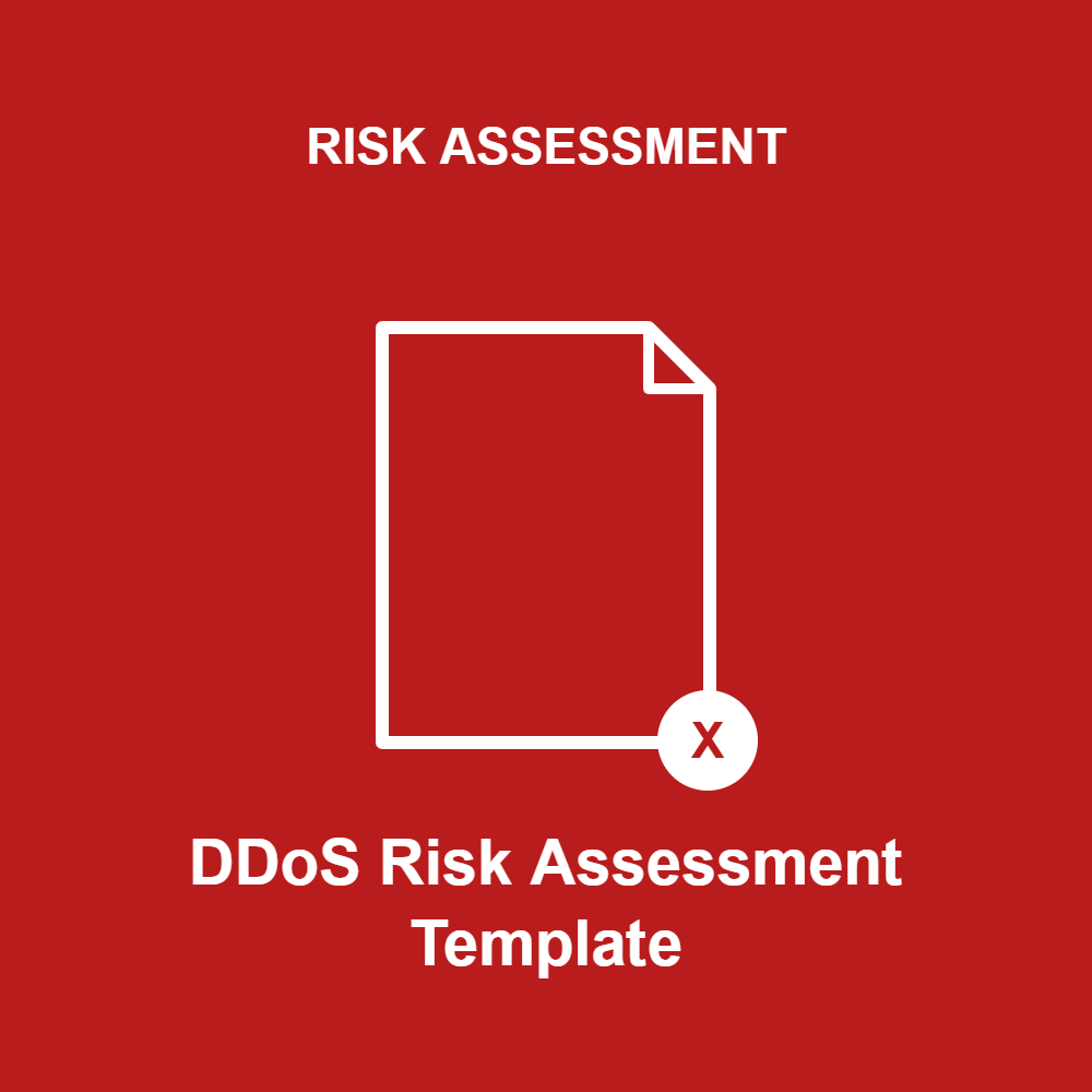 DDos Risk Assessment Template