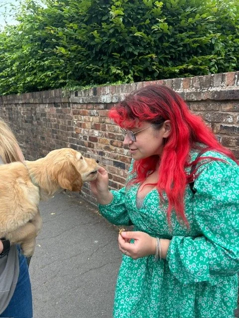 Me Feeding Little Murphy 