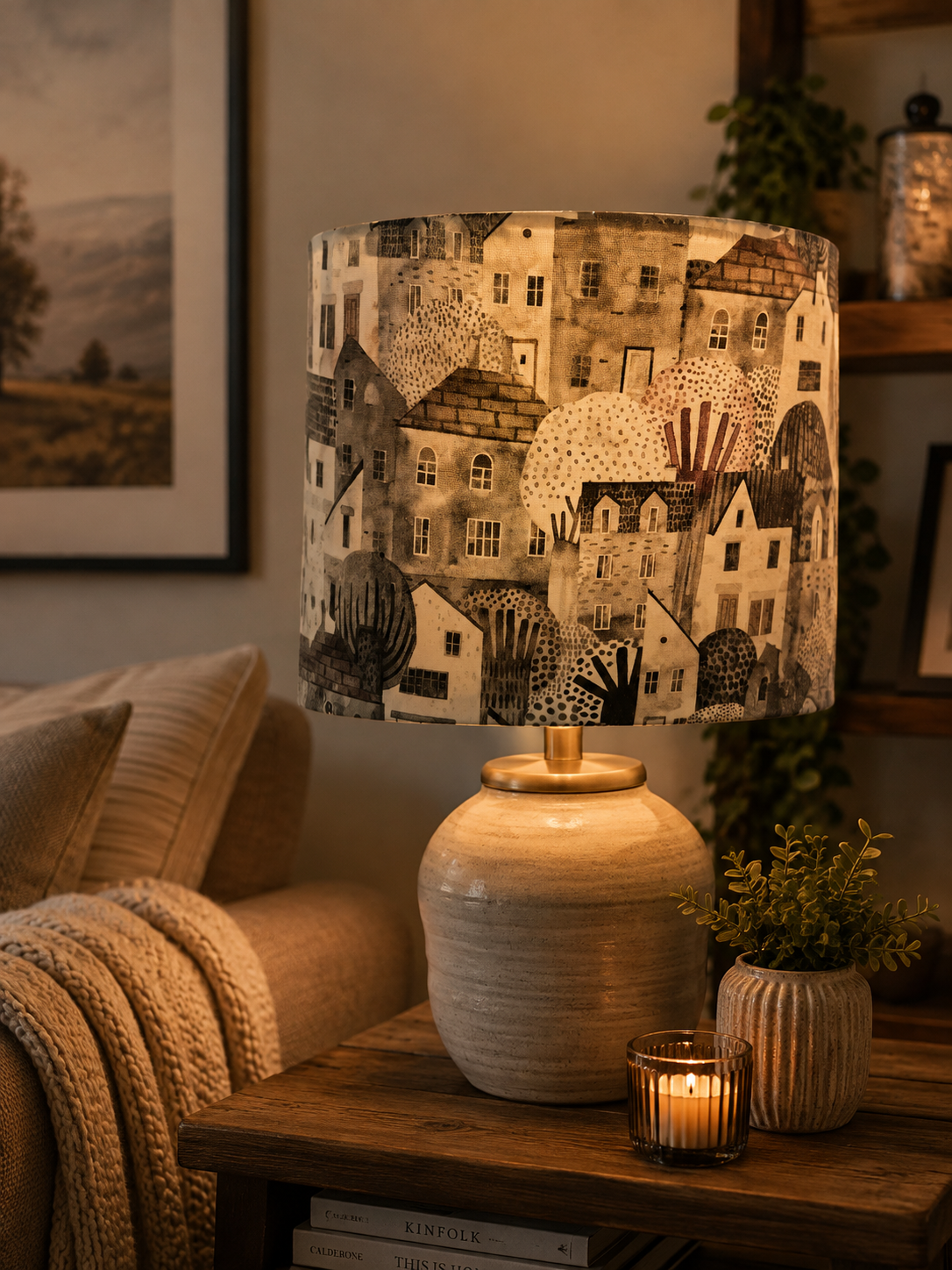 Abode Mono Drum Lampshade