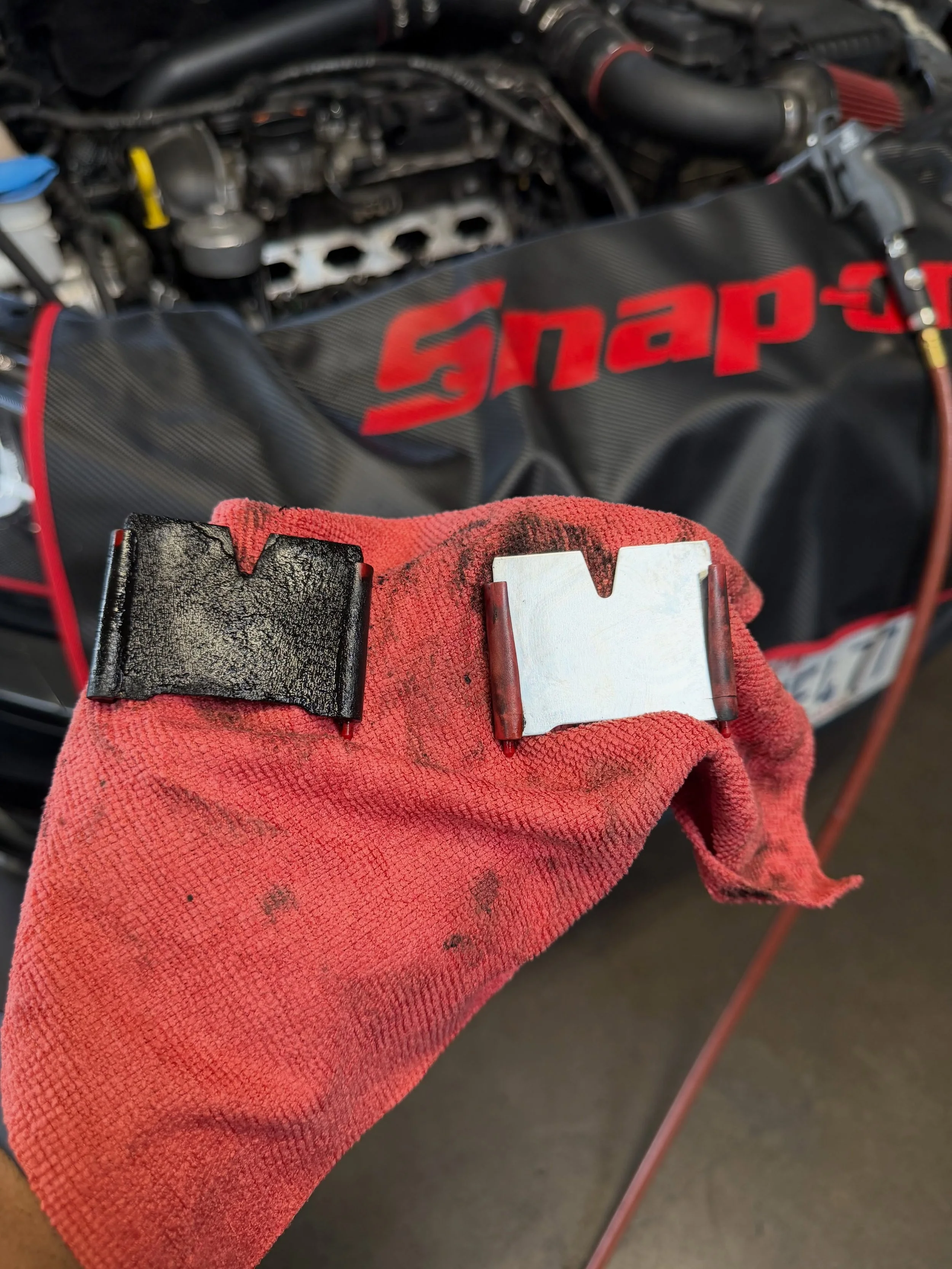 @socalcarstudios brought in his 2017 MK7 for routine maintenance, wiring repair and diagnosis, we were able to determine that the HPFP with the IE piston upgrade was bad and replaced it with a new one OEM one! 

EQT stage 2 tube ✅
Precision Racewerks