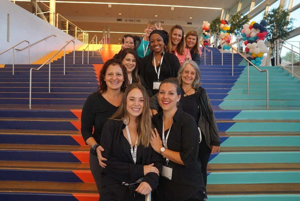 Experienced event production team representing Knock Out Productions' boutique executive production model and trusted network of event professionals.