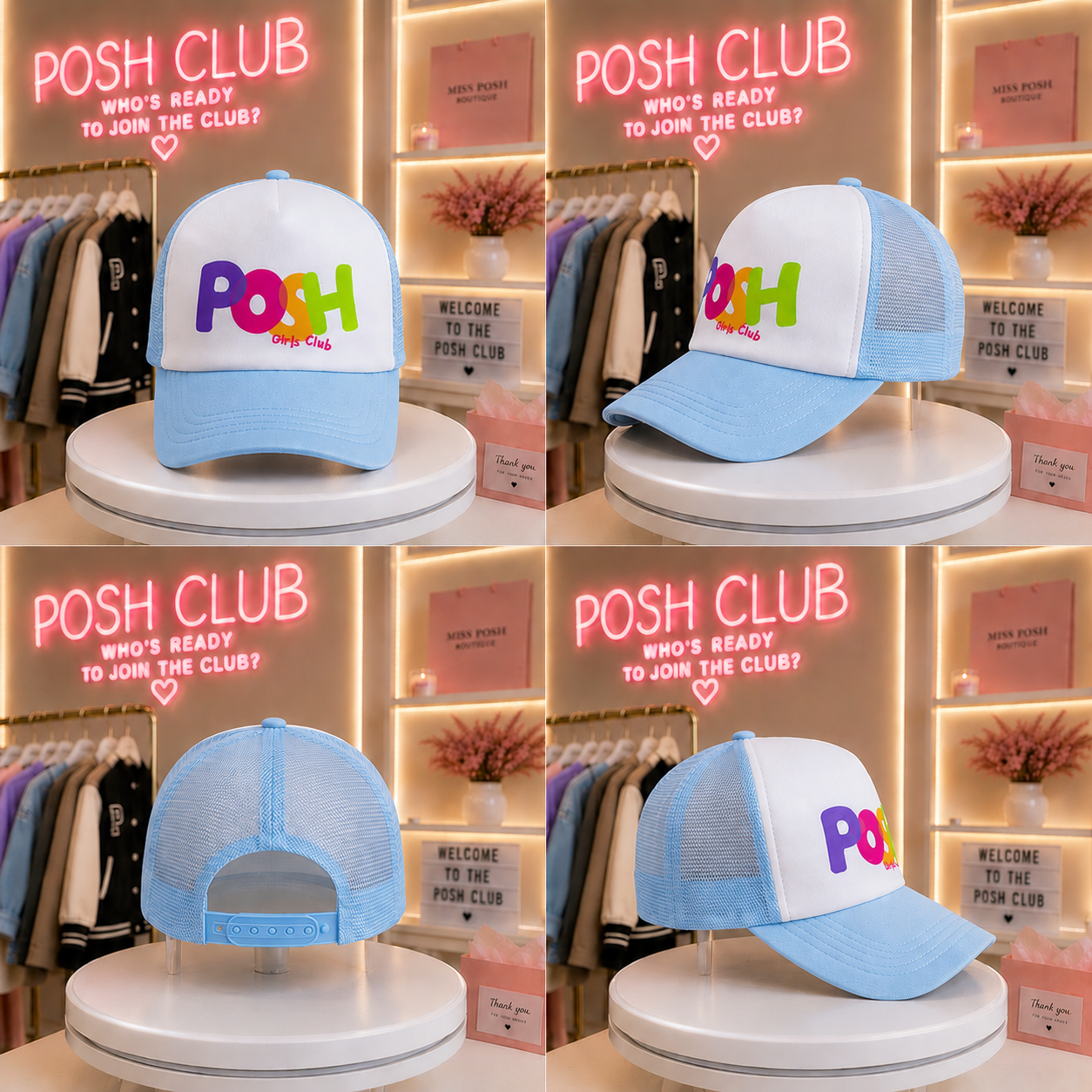 The Posh Girls Club Trucker Hat