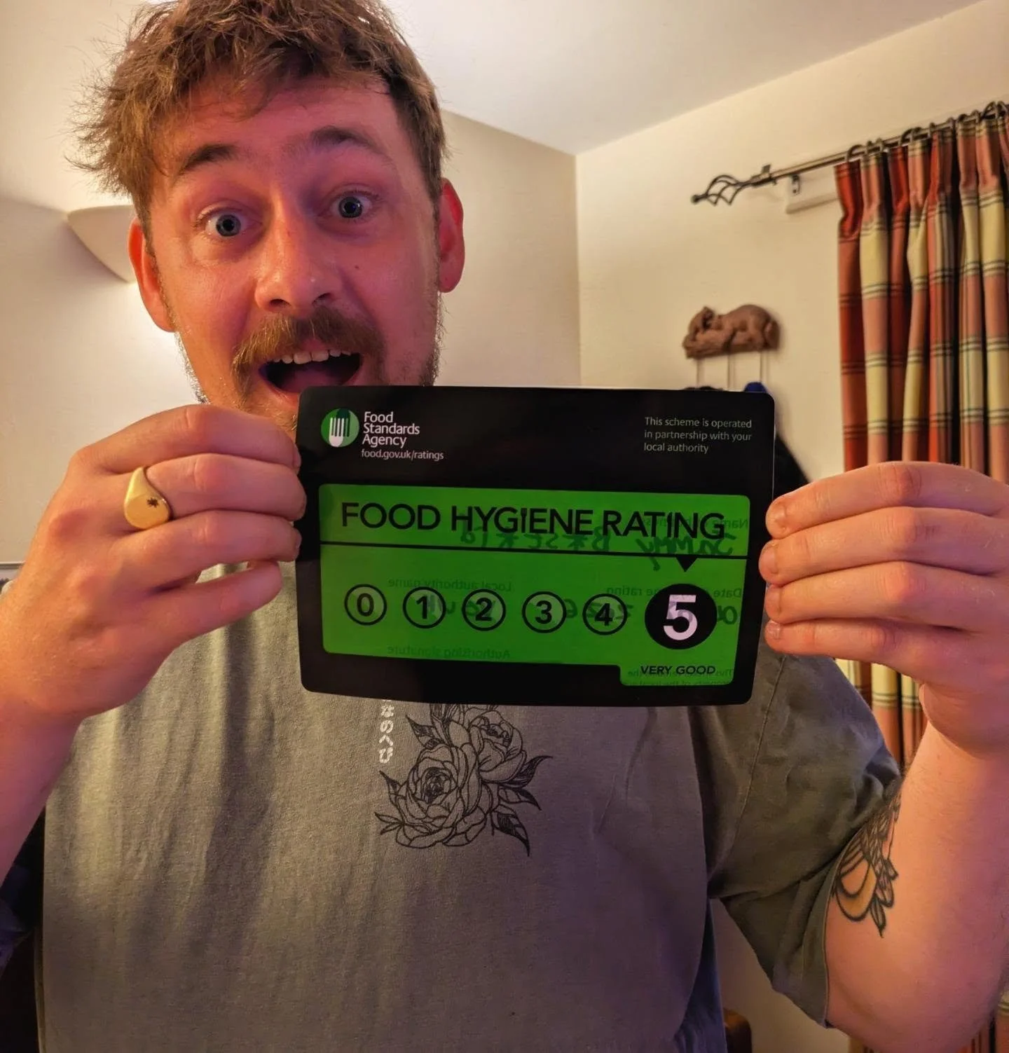 Today has been a good day.
5 ⭐ food hygiene rating in the bag! Feeling very official and proud of how far we've come in these last 8 weeks 👊🏻
#newbusiness #foodiesofinstagram #oxfordshirebusiness #smallbatch #5star