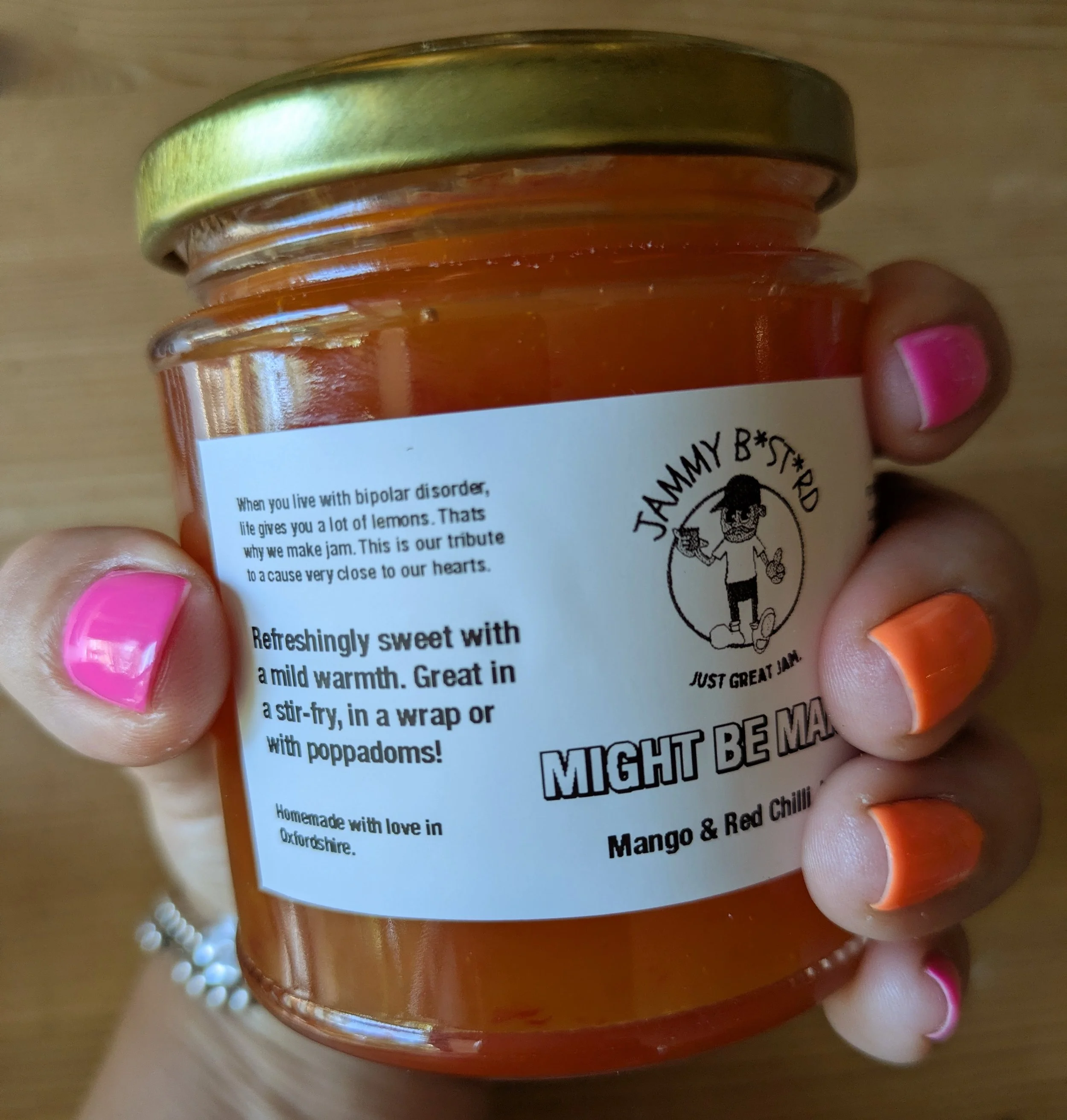 'Might Be Manic' Mango Chilli Jam