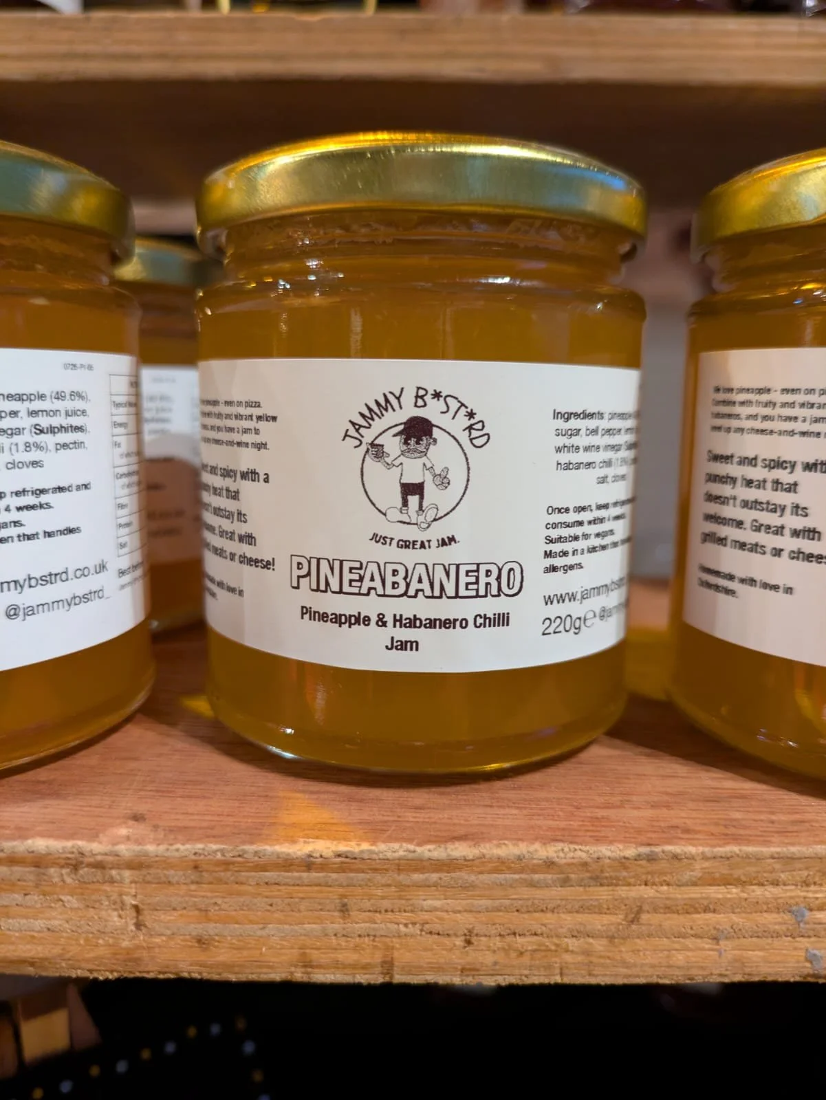 Pineabanero: Pineapple & Habanero Jam