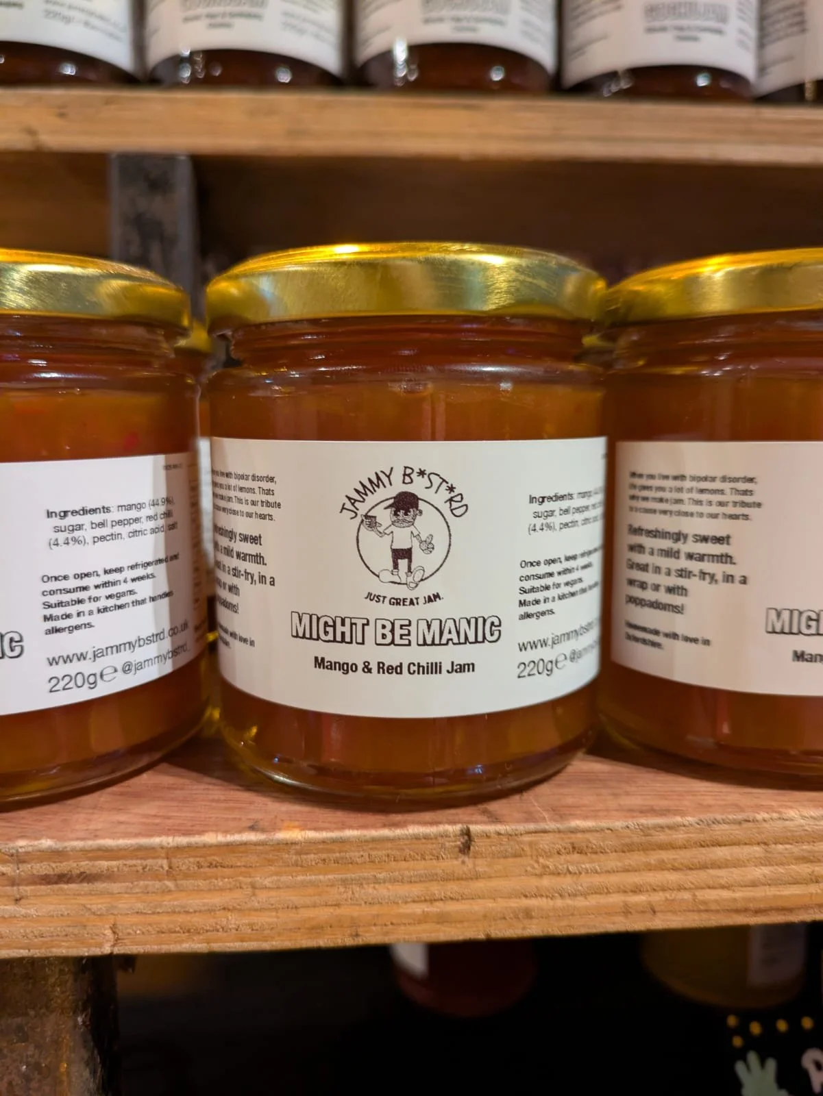 'Might Be Manic' Mango Chilli Jam