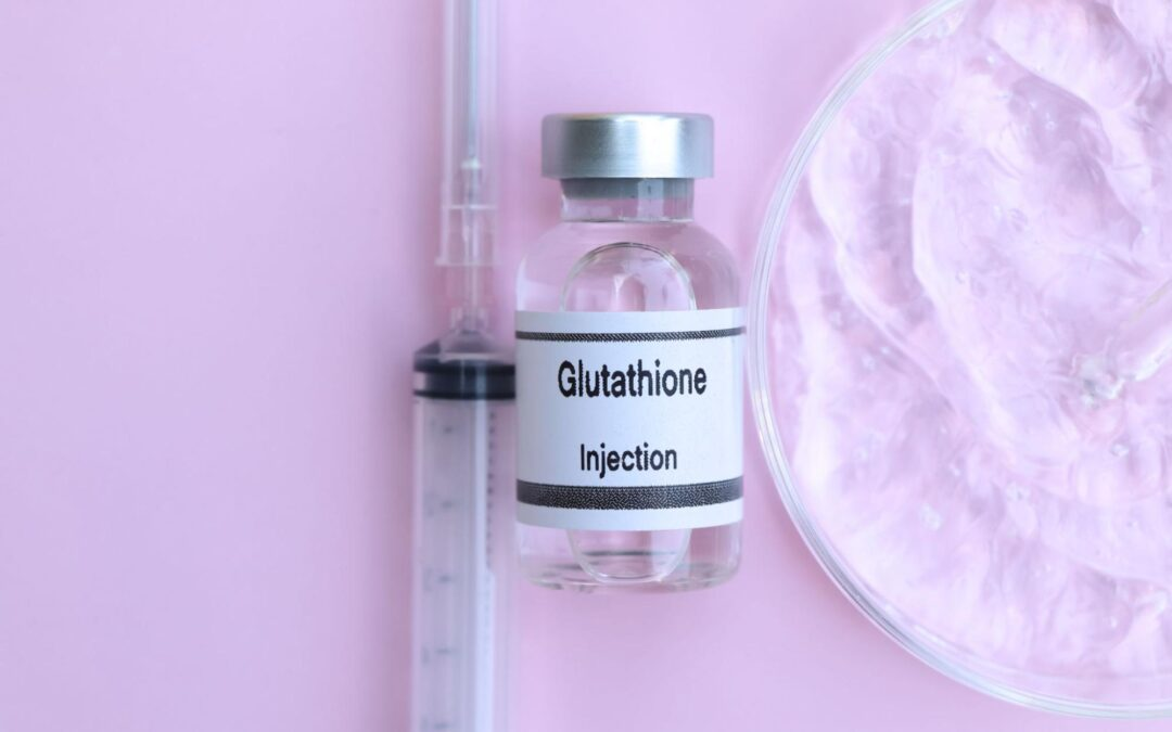 Glutathione Wellness Injection next to syringe