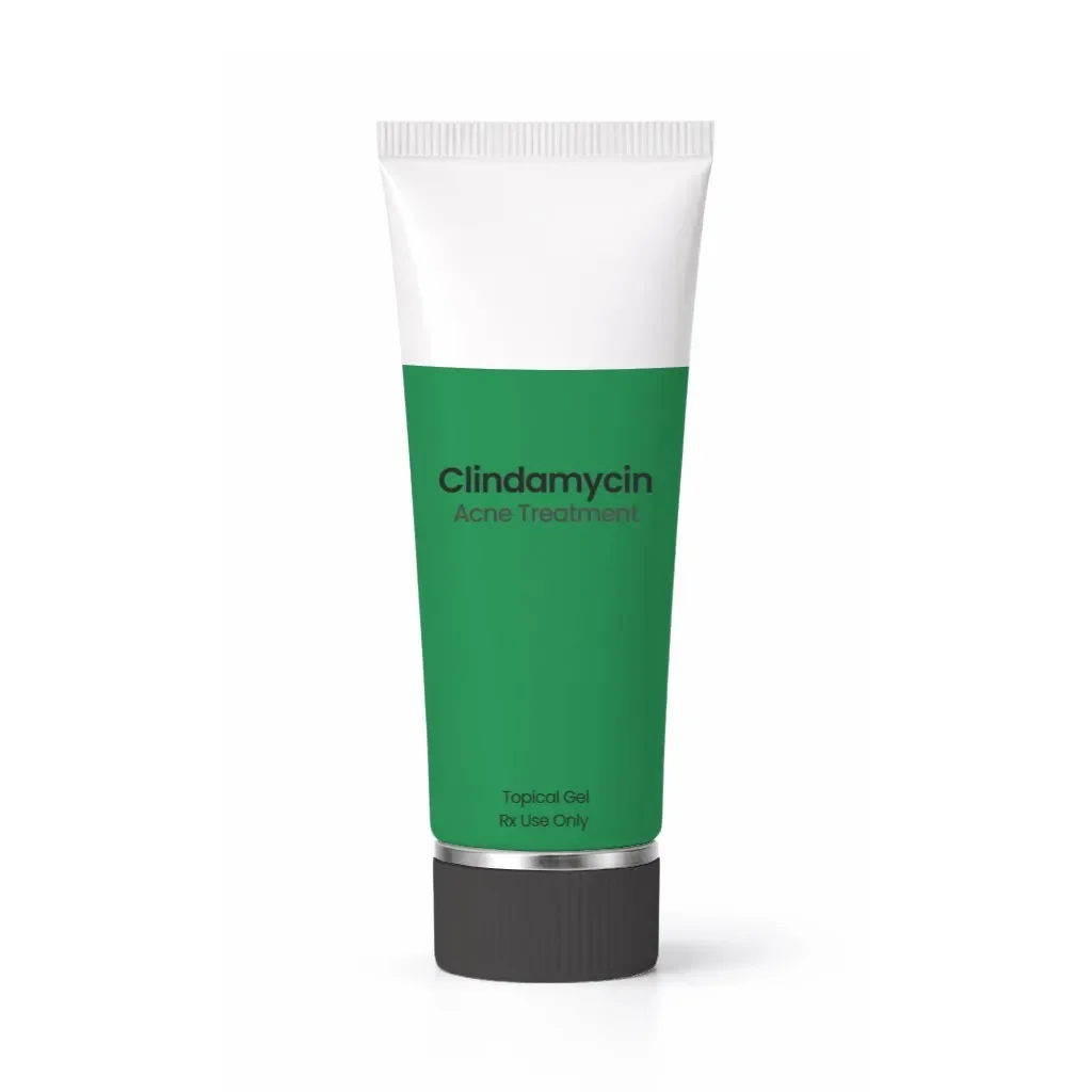 Prescription clindamycin topical gel for acne treatment