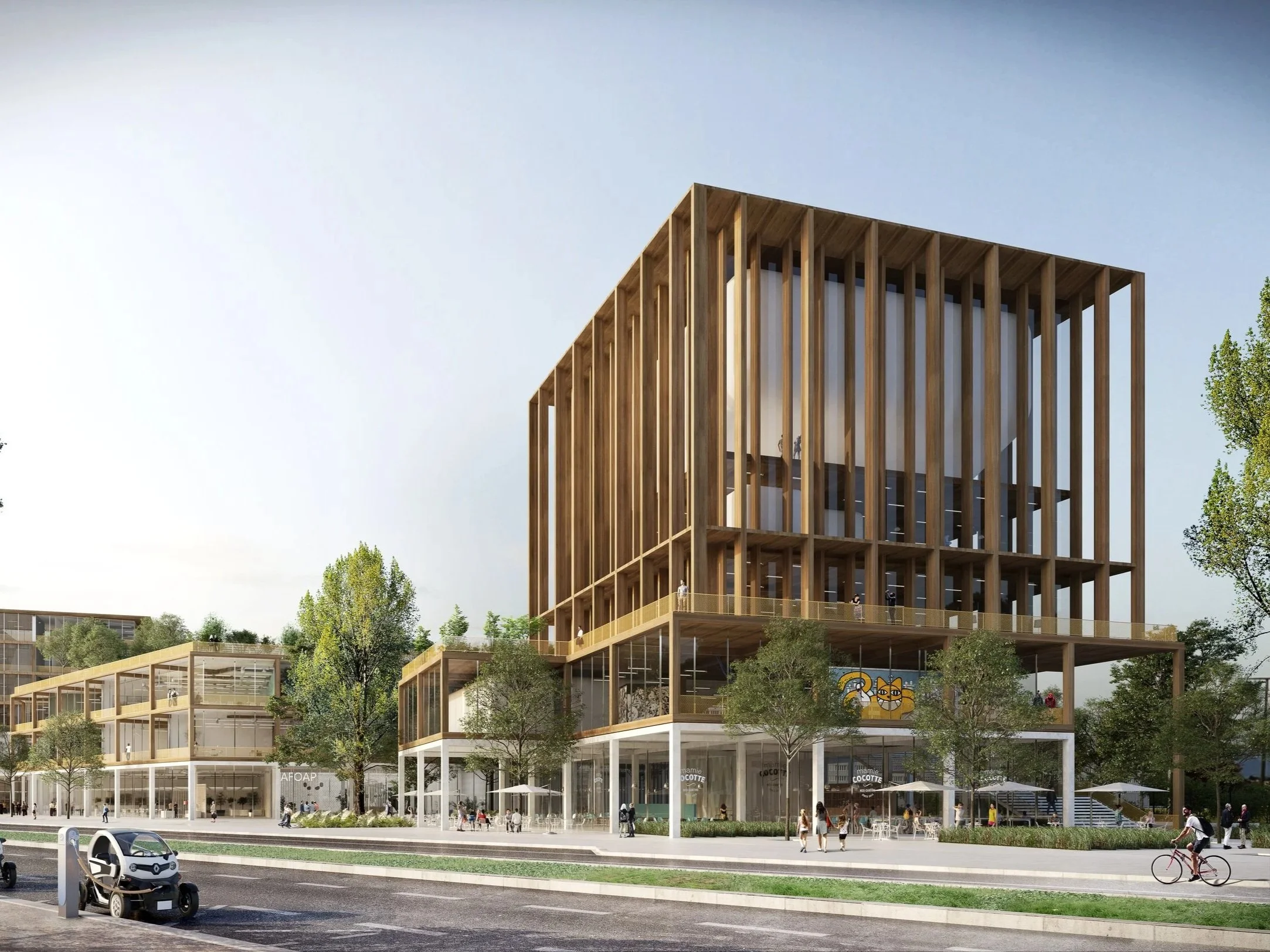 Centre de formation, Logements étudiants, Commerces et Logements libres à Gennevilliers (92) 
