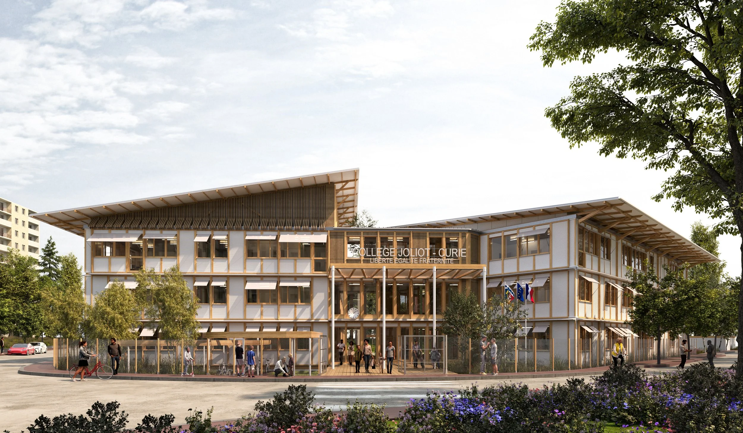 Groupe Scolaire à Bagneux 