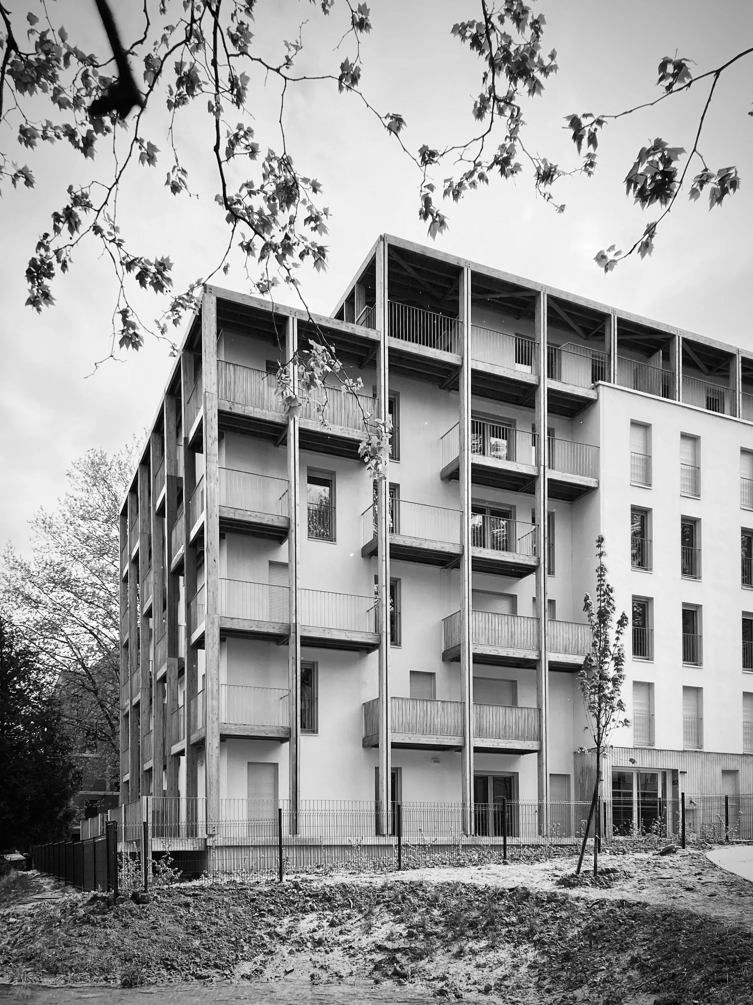 99 Logements en construction  bois-béton bas carbone à Torcy (77)