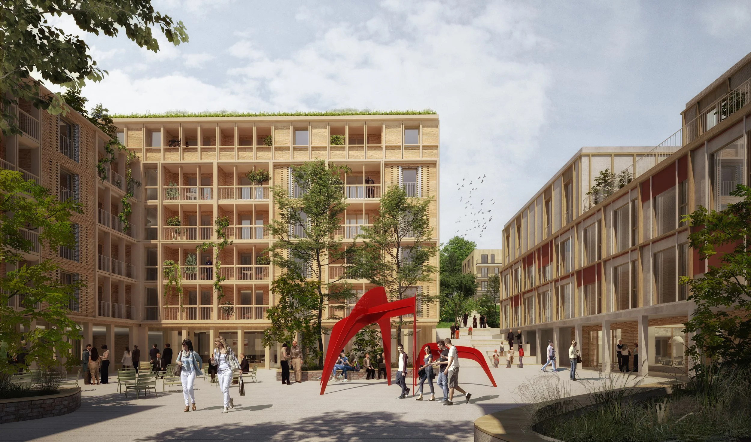 Réinventer Le Havre - Résidence étudiant et EPHAD