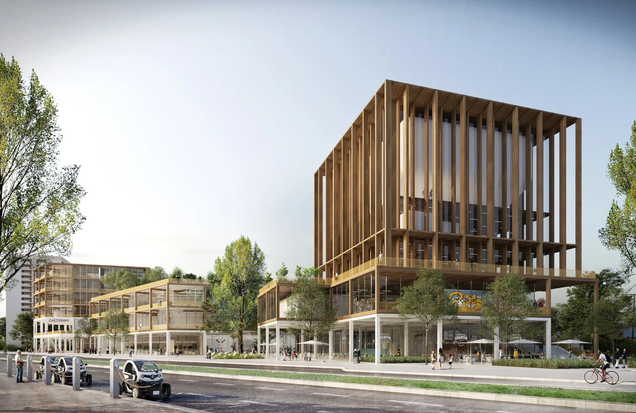 Centre de formation, Logements étudiants, Commerces et Logements libres à Gennevilliers (92) 