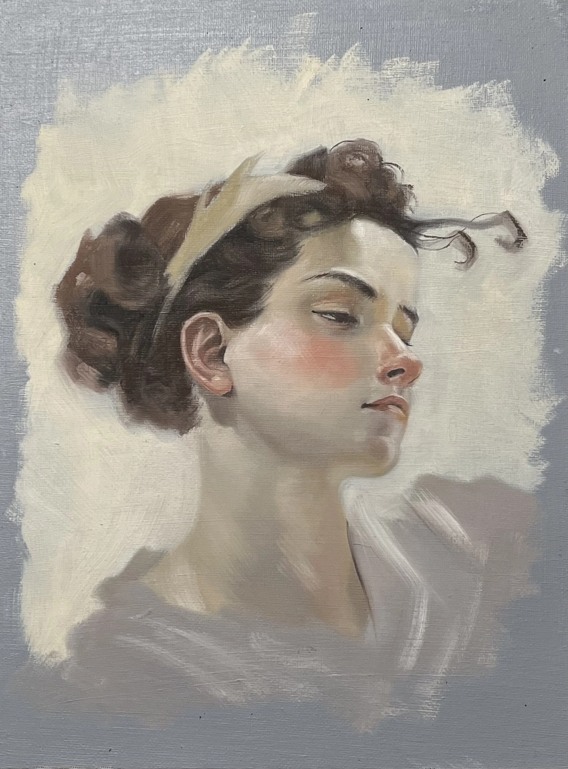Grecian Oil Study