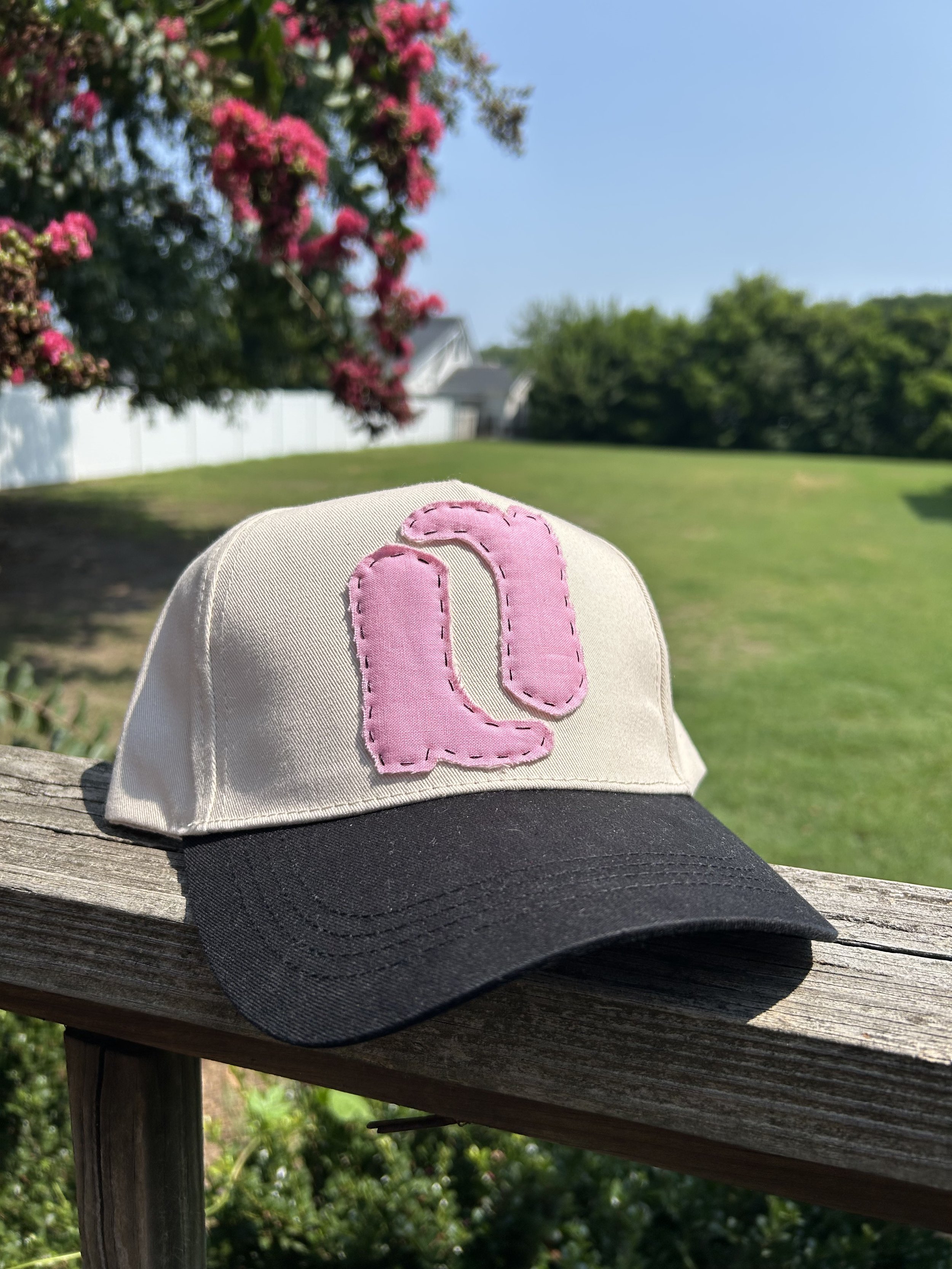 Cowboy Boot Trucker Hat