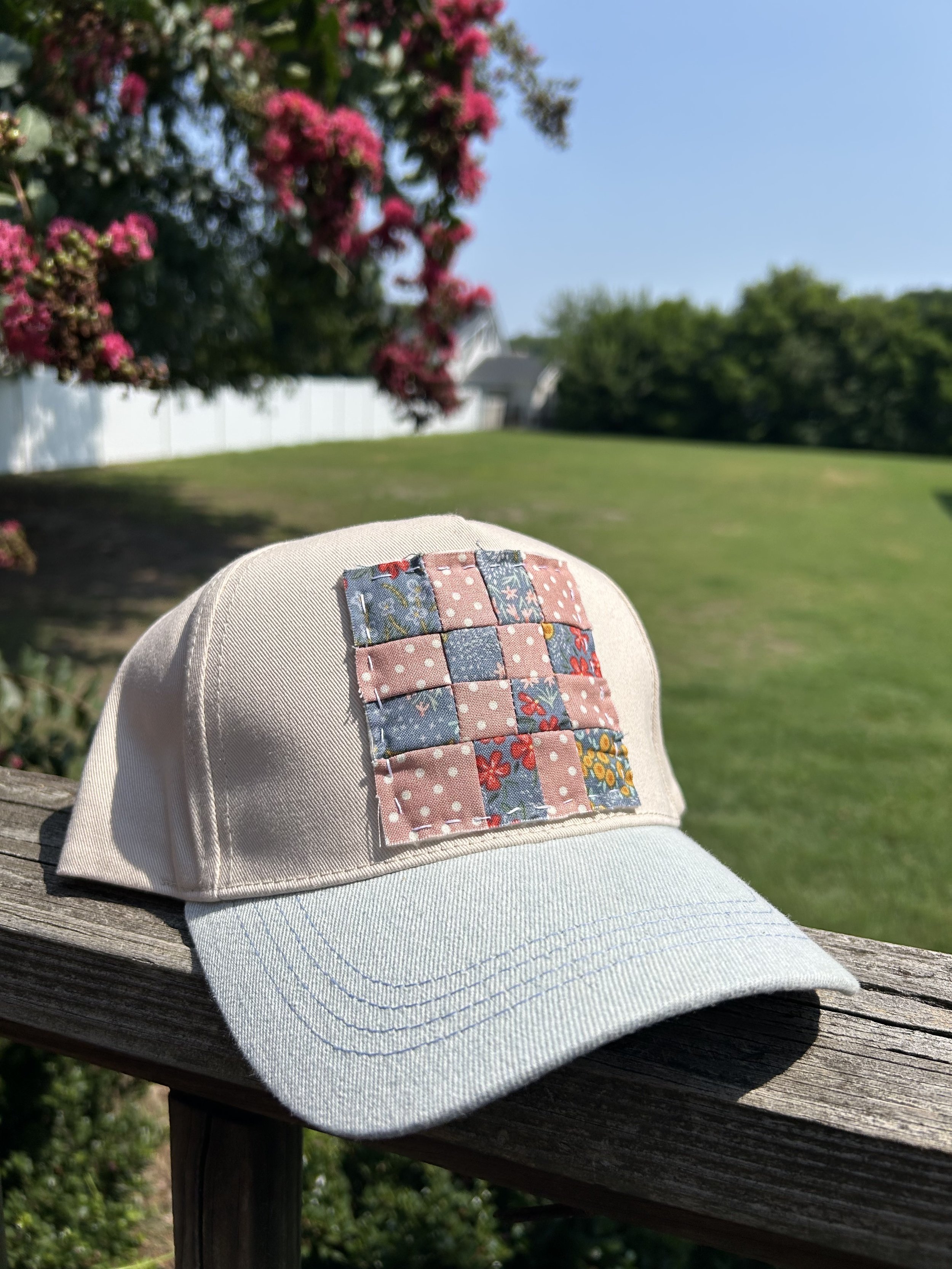 Polka Dot Patch Trucker Hat