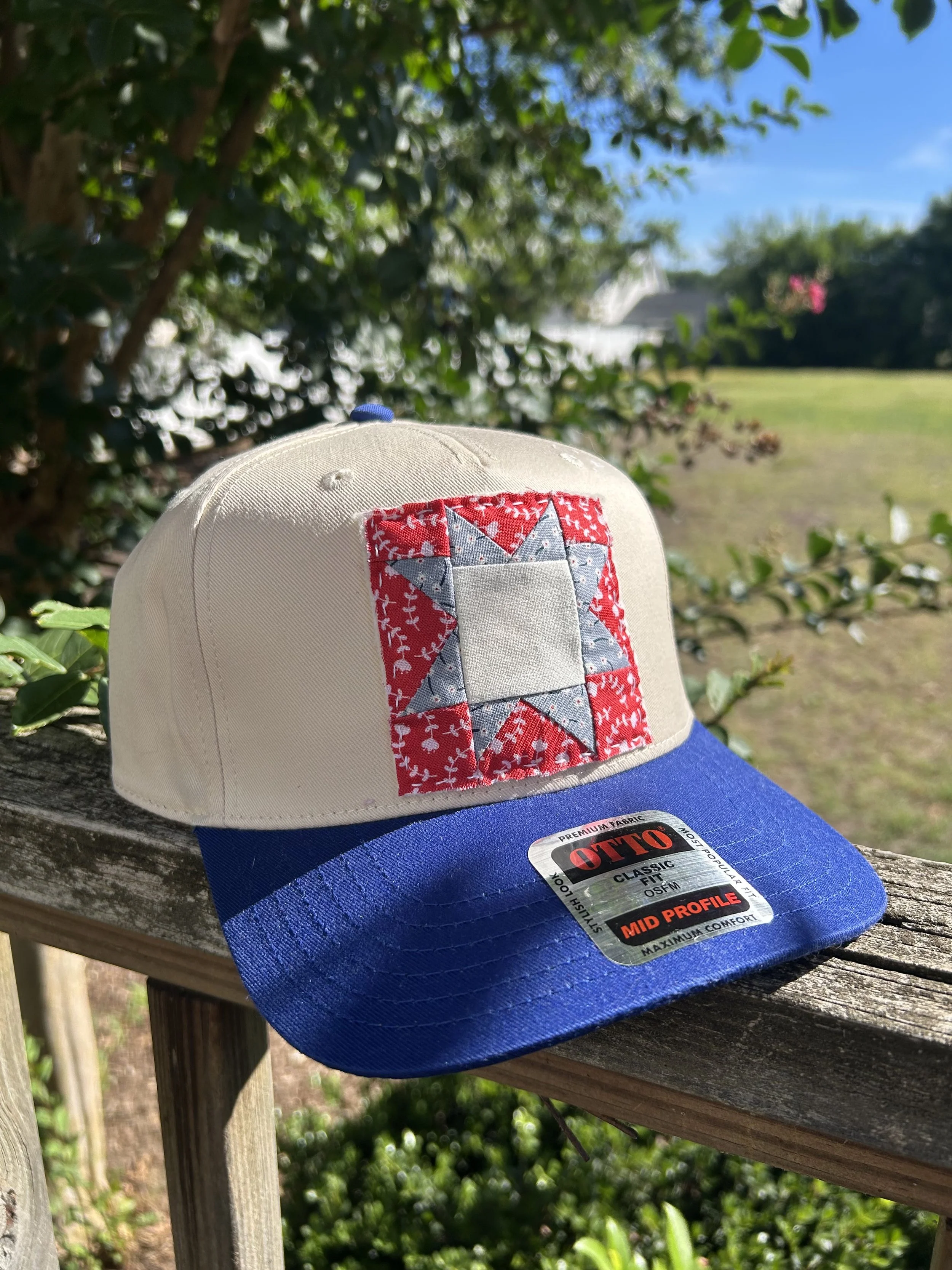 Red, White & Blue Star Trucker Hat