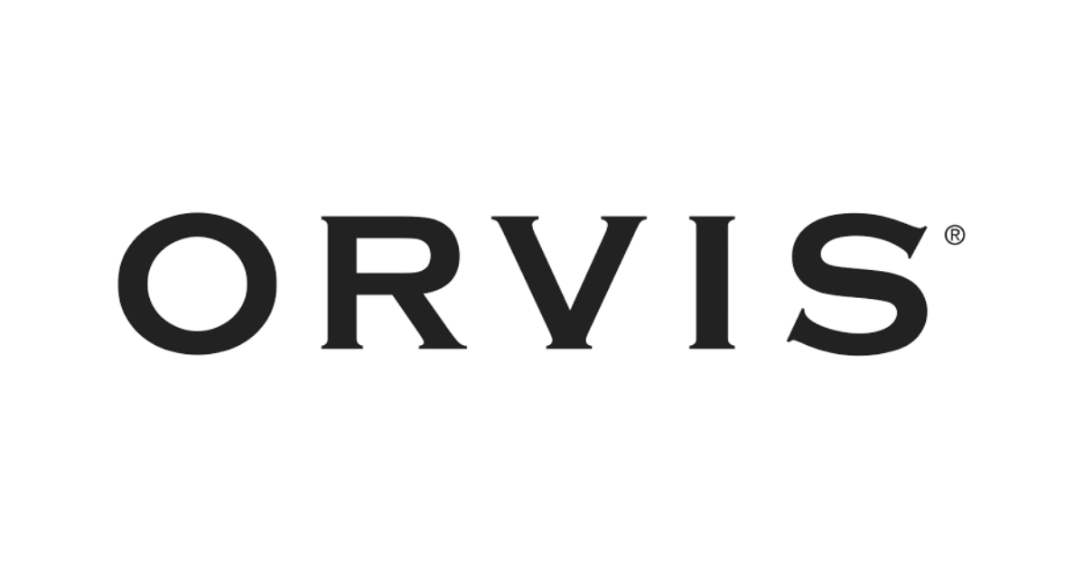 Orvis logo in black text on a transparent background.