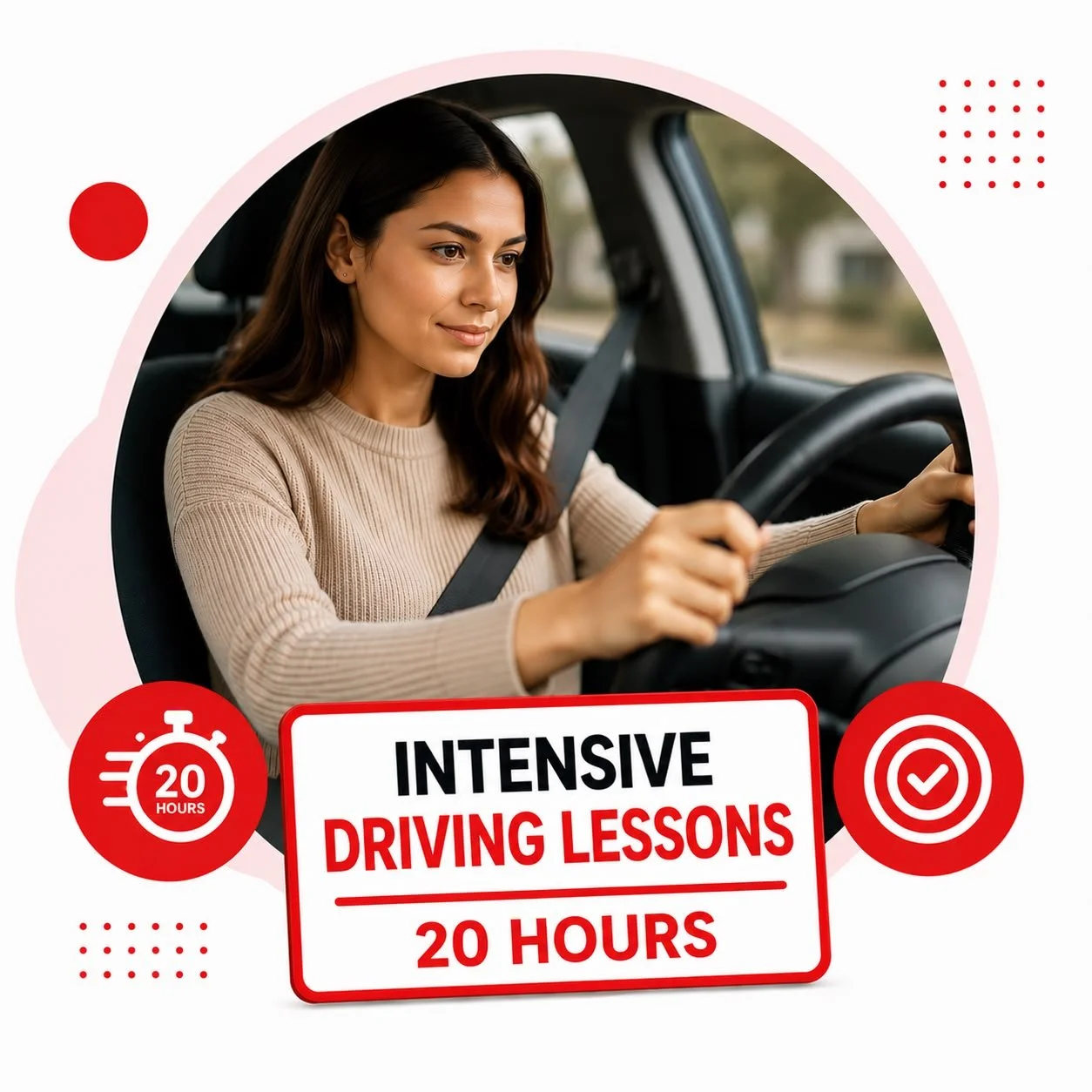 Intensive Driving Lessons - 20 hours