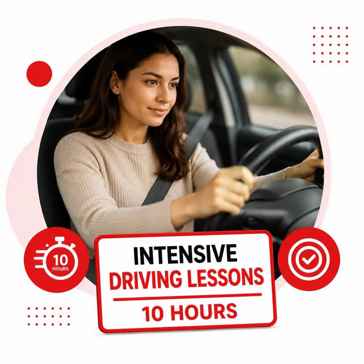 Intensive Driving Lessons - 10 Hours