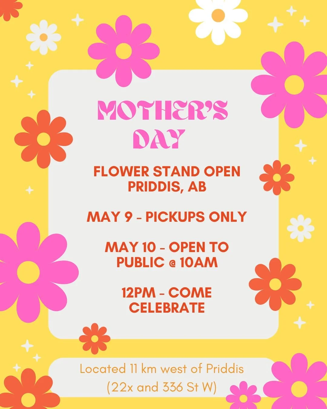Mother’s Day Flower Stand