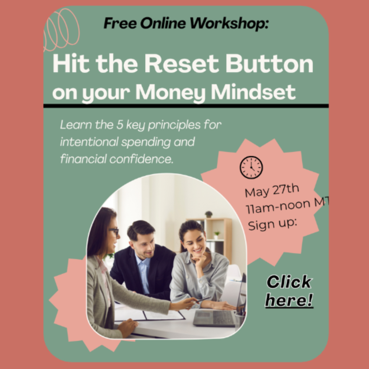 Hit the Reset Button on your Money Mindset - FREE Workshop
