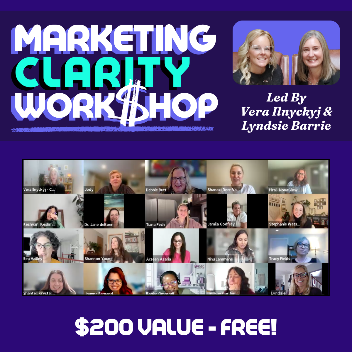 FREE Marketing Workshop for Fempreneurs