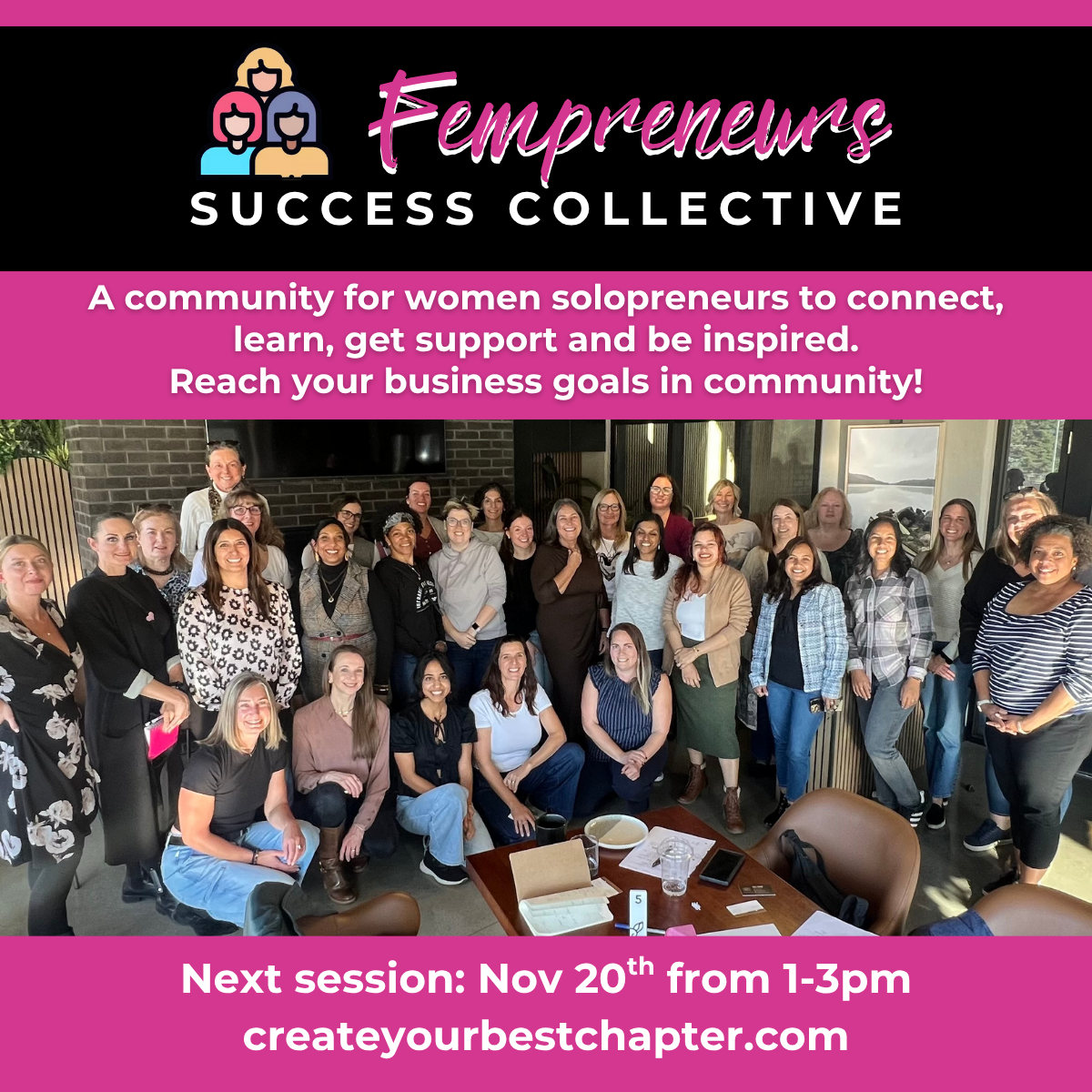 Fempreneurs Success Collective - a community for women solopreneurs