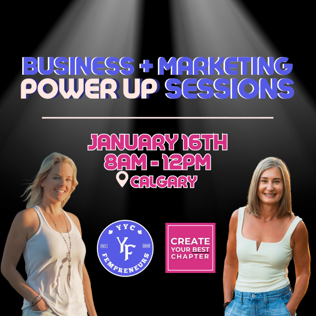 Business + Marketing PowerUp Sessions