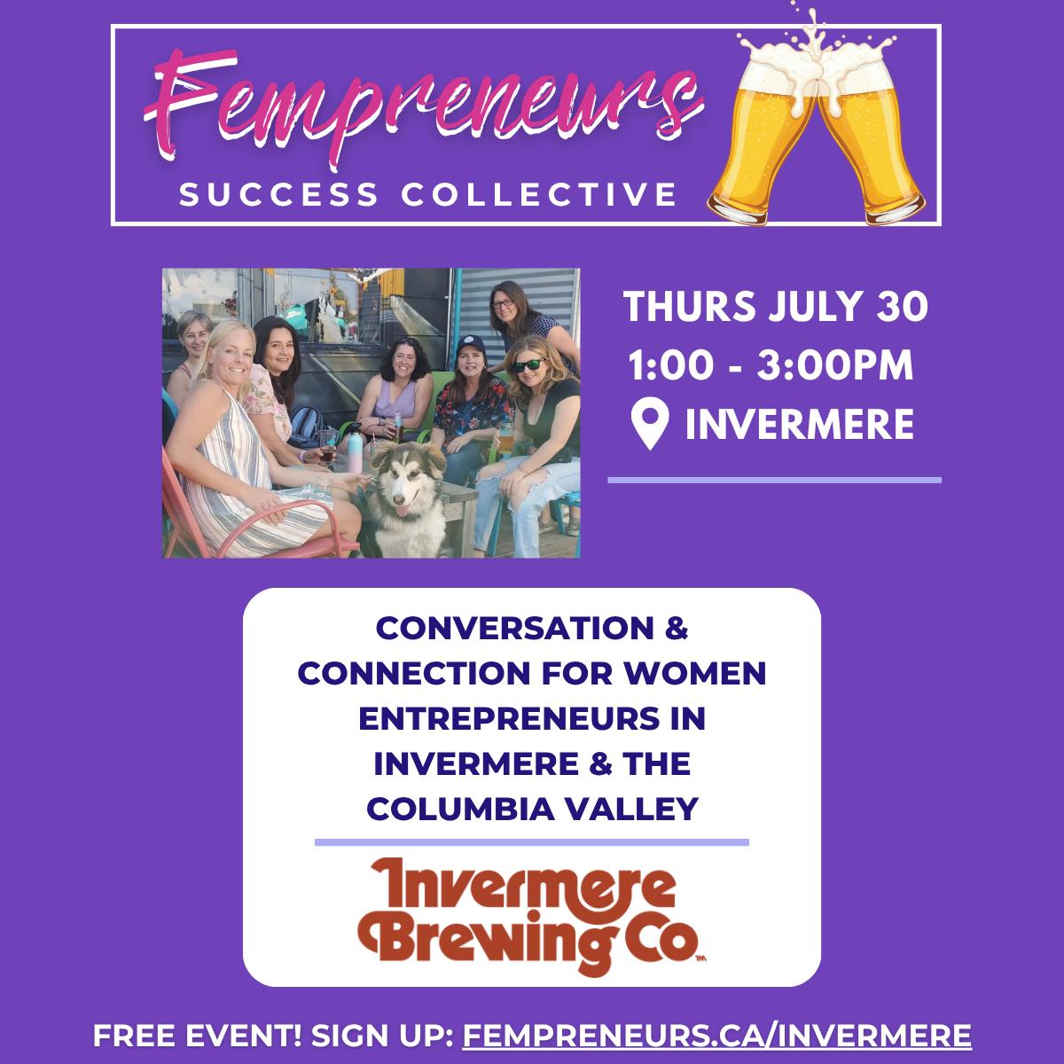 FREE Fempreneurs Success Collective in Invermere