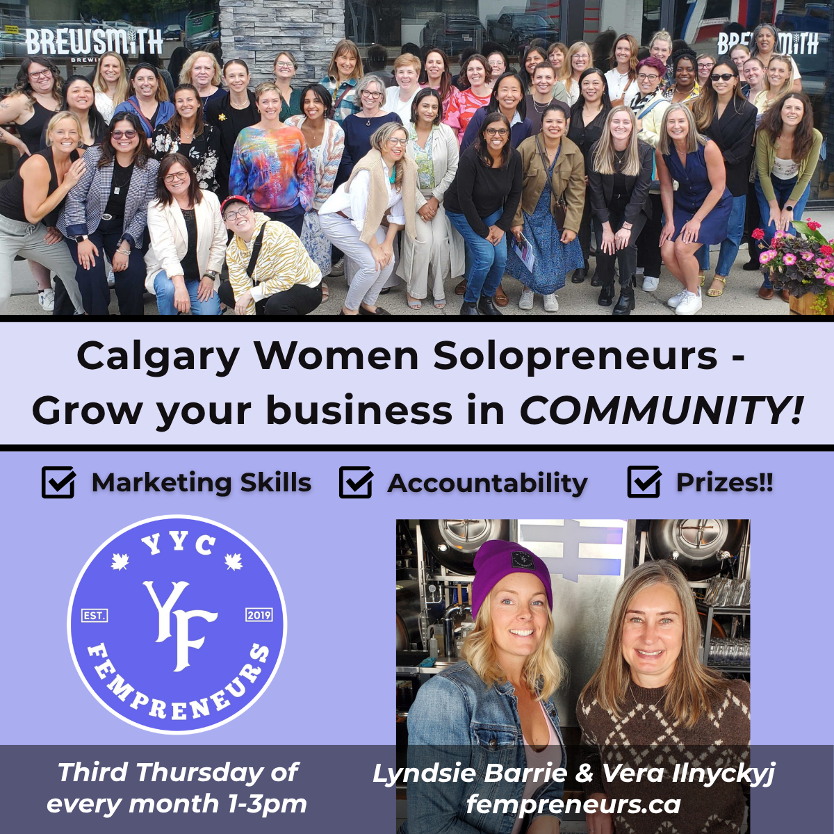 Fempreneurs Success Collective - October In-Person Gathering (in Airdrie)