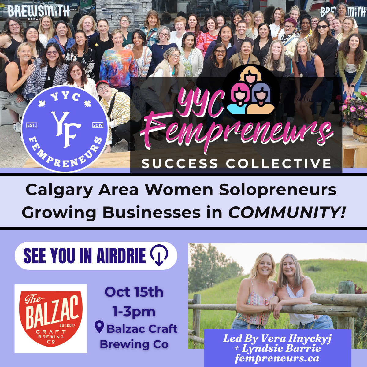 Fempreneurs Success Collective - September In-Person Gathering