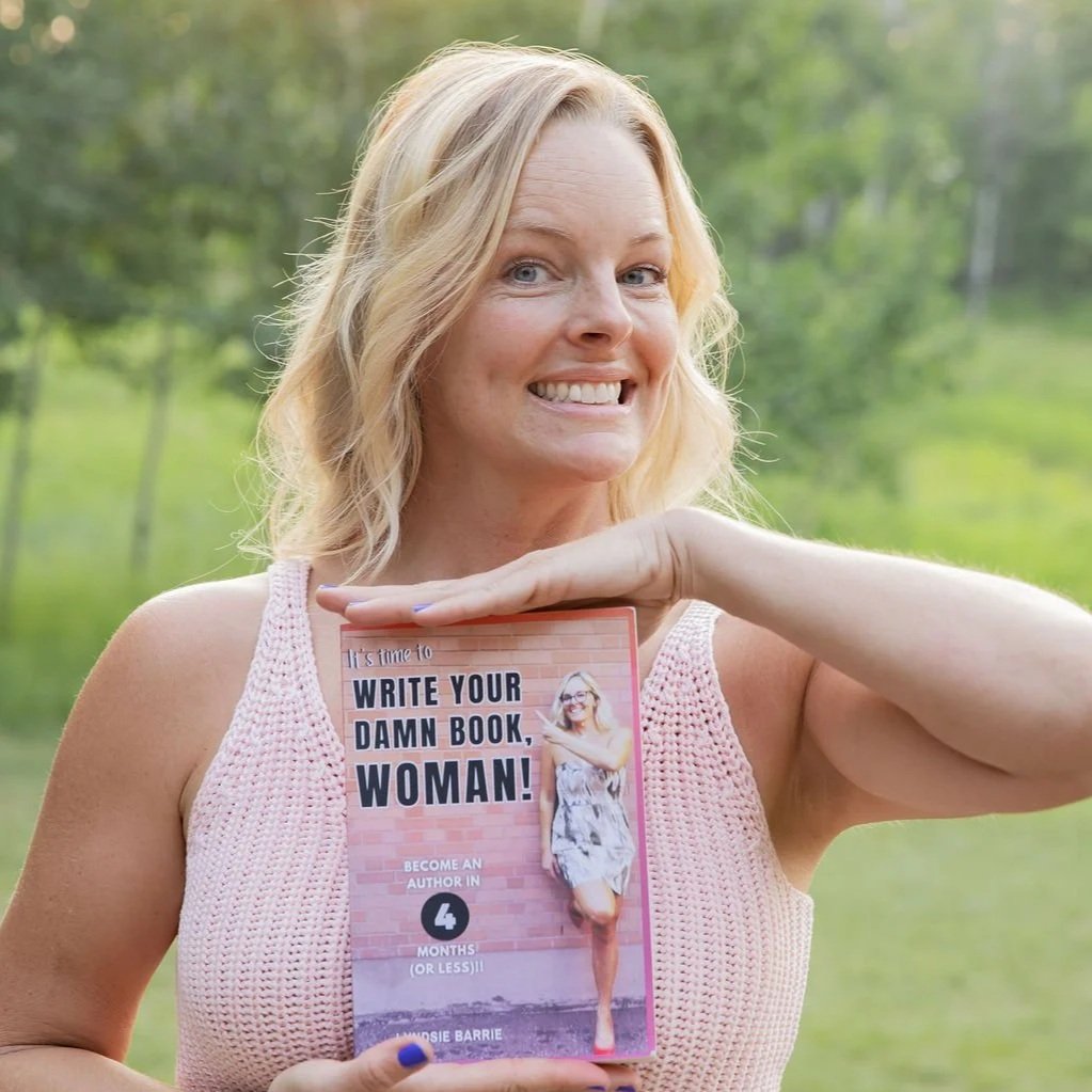 Lyndsie Barrie, 8x Author, Book Writing + Marketing Coach