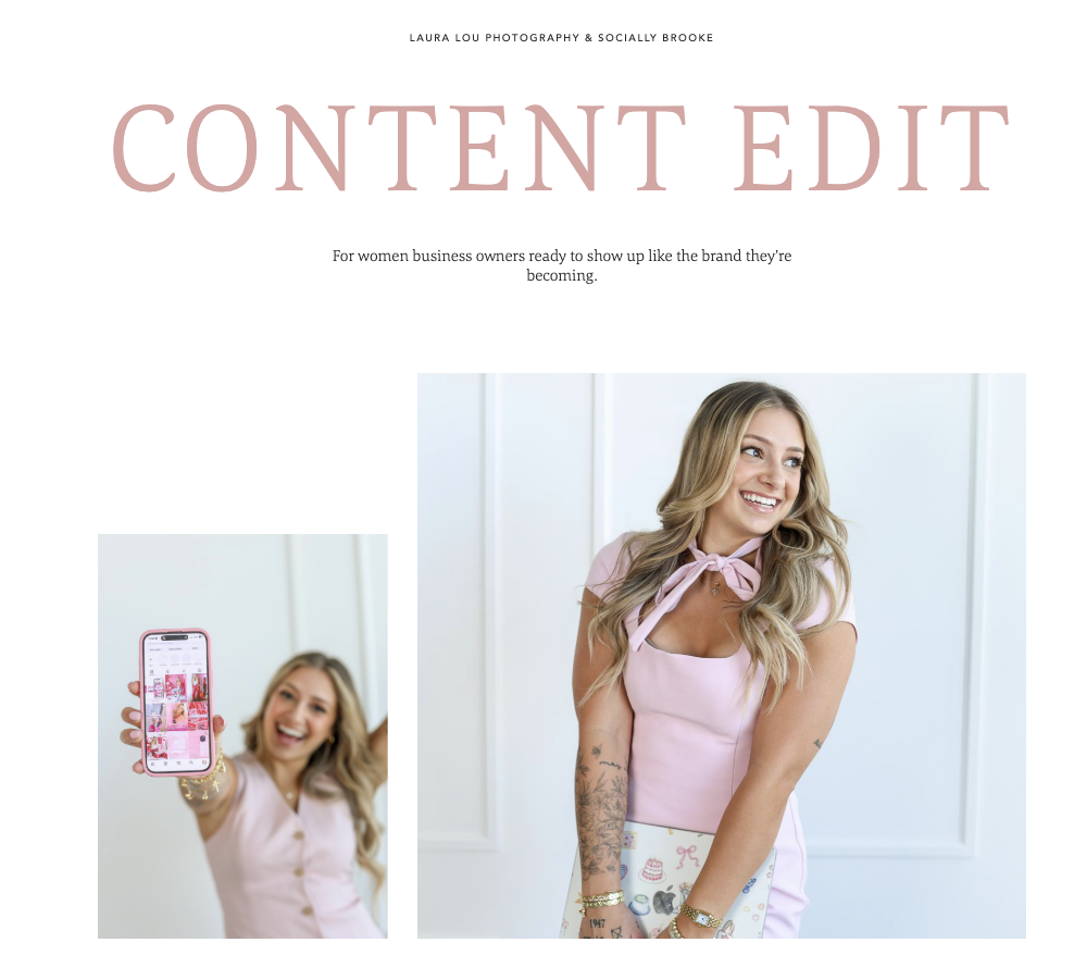 CONTENT EDIT is back!
