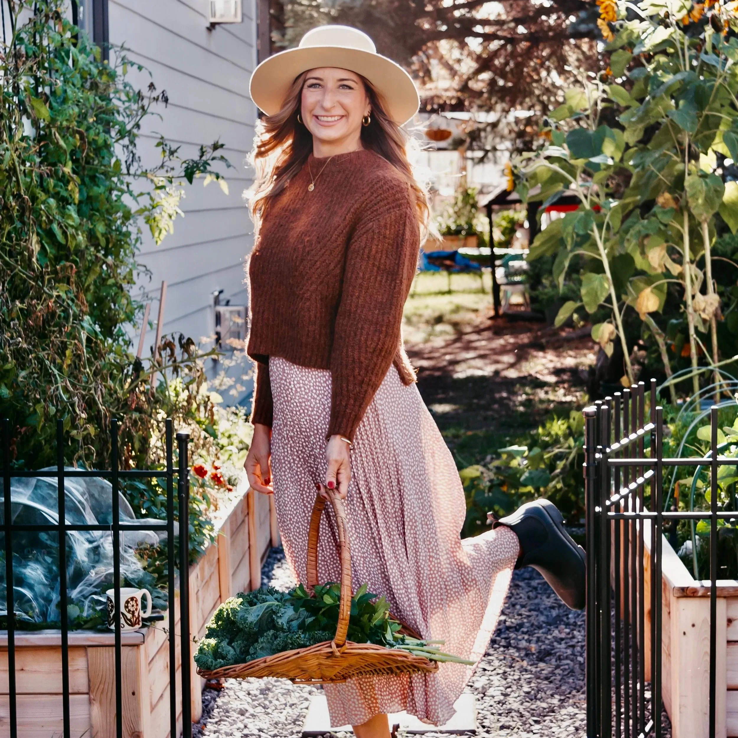 Mirna Fox, Edible Garden Installation + Coaching