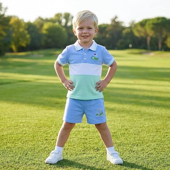 Toddler Baby Boy Golf Outfit 