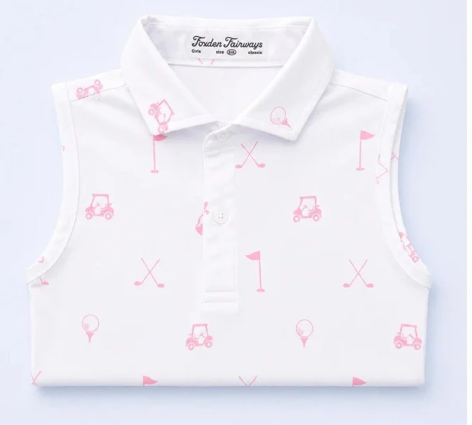 Girls Birdies Golf Polo