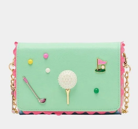 Crossbody Women's Golf Wallet Handbag