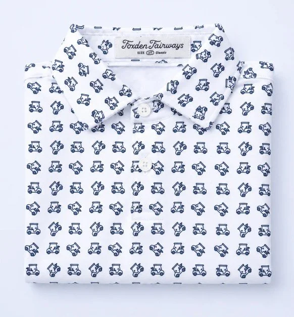 Junior Golf Members Polo: Navy