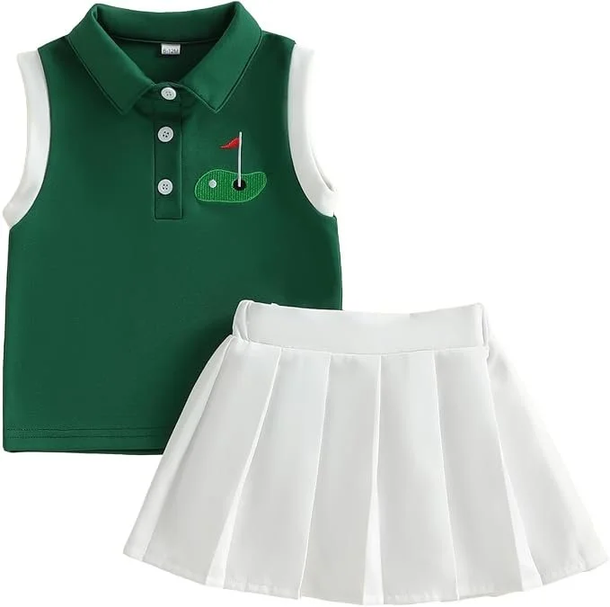Toddler Baby Girl Golf Outfit