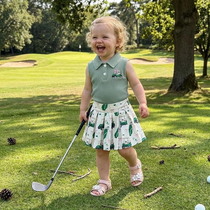 Toddler Baby Girl Golf Outfit