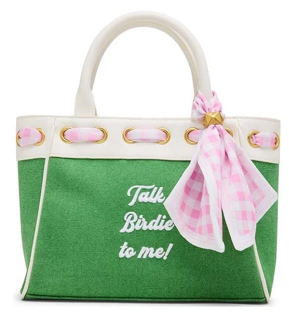 Talk Birdie To Me Golf Tote